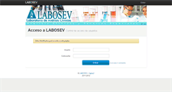 Desktop Screenshot of labosev.net